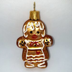 Vánoční ozdoba - Perník holka mini